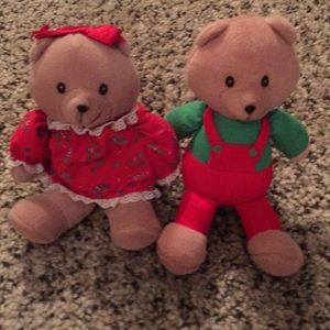 Vintage Miniature Holiday Bears
